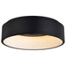 Myhouse Lighting Nuvo Lighting - 62-1452 - LED Flush Mount - Orbit - Black