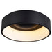 Myhouse Lighting Nuvo Lighting - 62-1452 - LED Flush Mount - Orbit - Black