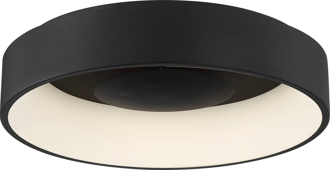 Myhouse Lighting Nuvo Lighting - 62-1454 - LED Flush Mount - Orbit - Black