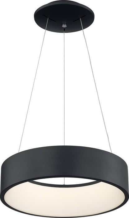 Myhouse Lighting Nuvo Lighting - 62-1456 - LED Pendant - Orbit - Black