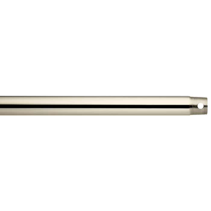 Myhouse Lighting Kichler - 360000PN - Fan Down Rod 12 Inch - Accessory - Polished Nickel