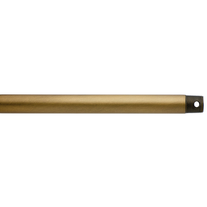 Myhouse Lighting Kichler - 360001NBR - Fan Down Rod 18 Inch - Accessory - Natural Brass