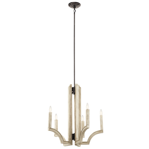 Myhouse Lighting Kichler - 44260AVI - Five Light Chandelier - Botanica - Anvil Iron