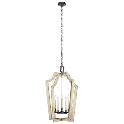 Myhouse Lighting Kichler - 44262AVI - Five Light Chandelier - Botanica - Anvil Iron