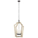 Myhouse Lighting Kichler - 44262AVI - Five Light Chandelier - Botanica - Anvil Iron