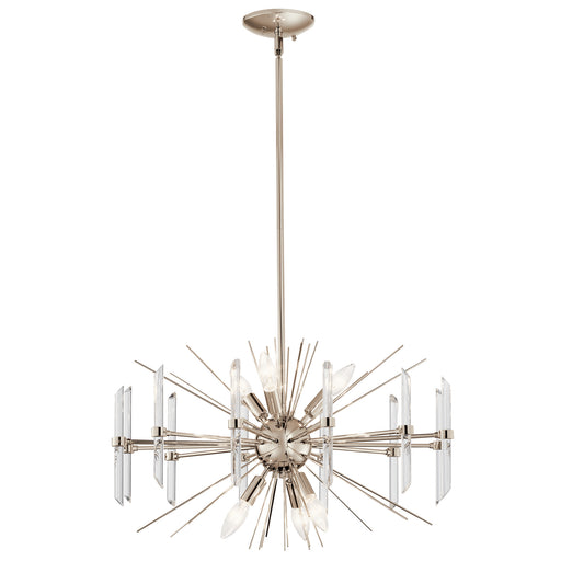 Myhouse Lighting Kichler - 44275PN - Six Light Chandelier - Eris - Polished Nickel