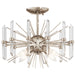 Myhouse Lighting Kichler - 44277PN - Four Light Semi Flush Mount - Eris - Polished Nickel