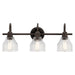 Myhouse Lighting Kichler - 45973OZ - Three Light Bath - Avery - Olde Bronze