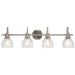 Myhouse Lighting Kichler - 45974NI - Four Light Bath - Avery - Brushed Nickel