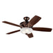 Myhouse Lighting Kichler - 339413OBB - 52"Ceiling Fan - Monarch Ii Select - Oil Brushed Bronze