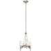 Myhouse Lighting Kichler - 44286WWW - Three Light Chandelier - Telan - White Washed Wood