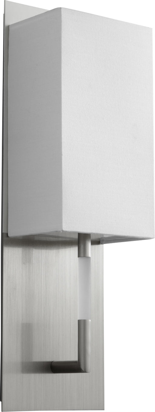 Myhouse Lighting Oxygen - 3-564-124 - LED Wall Sconce - Epoch - Satin Nickel W/ White Linen