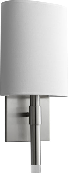 Myhouse Lighting Oxygen - 3-587-124 - LED Wall Sconce - Beacon - Satin Nickel W/ White Linen