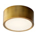 Myhouse Lighting Oxygen - 3-600-40 - LED Ceiling Mount - Peepers - Aged Brass