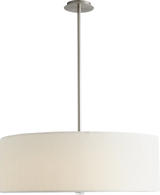 Myhouse Lighting Oxygen - 3-640-24 - LED Pendant - Echo - Satin Nickel W/ White Grass