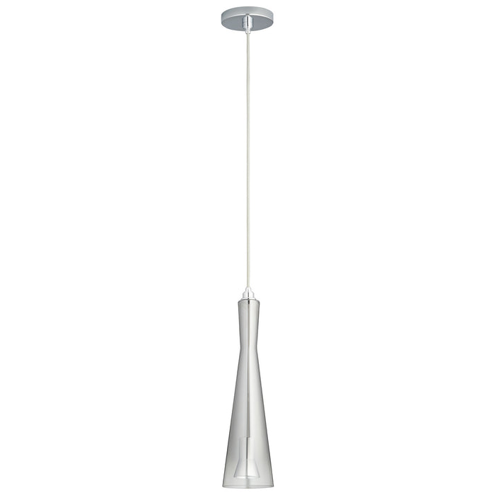 Myhouse Lighting Oxygen - 3-651-1314 - LED Pendant - Cornet - Polished Chrome W/ Smoke Ombre