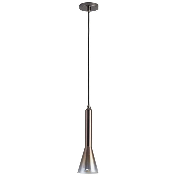 Myhouse Lighting Oxygen - 3-652-2018 - LED Pendant - Liberty - Gunmetal W/ Coffee Ombre