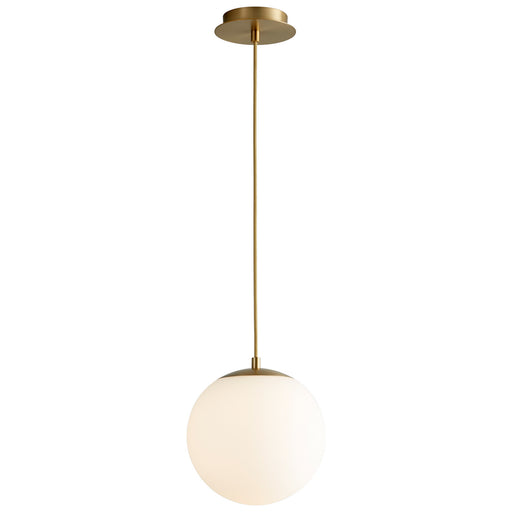 Myhouse Lighting Oxygen - 3-672-40 - LED Pendant - Luna - Aged Brass