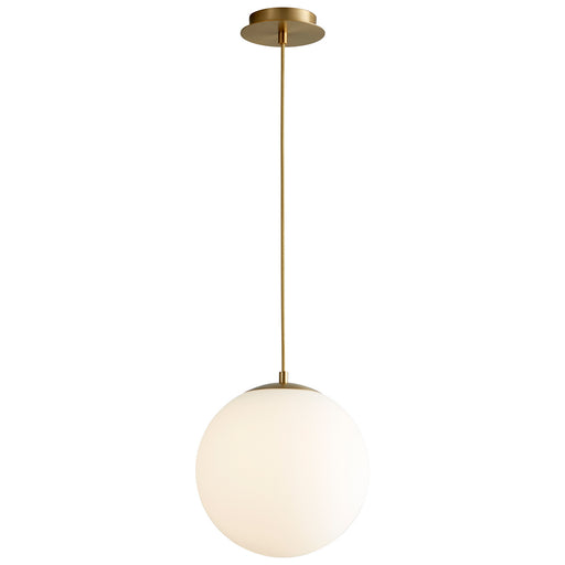 Myhouse Lighting Oxygen - 3-673-40 - LED Pendant - Luna - Aged Brass