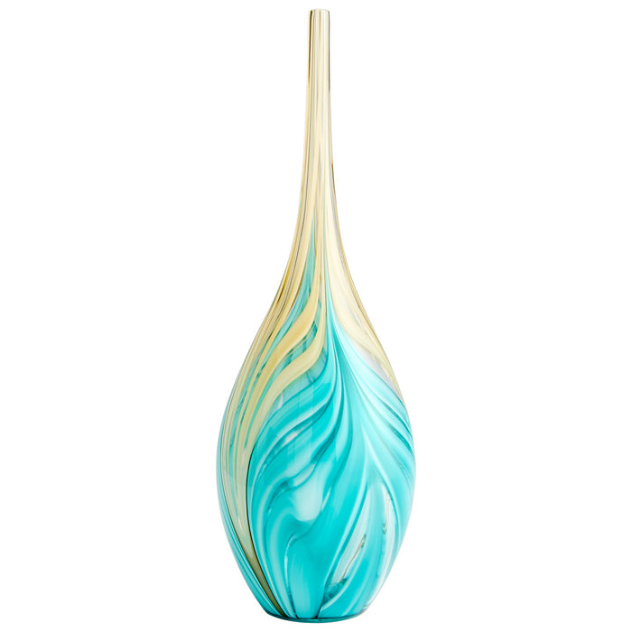 Myhouse Lighting Cyan - 10003 - Vase - Amber And Blue