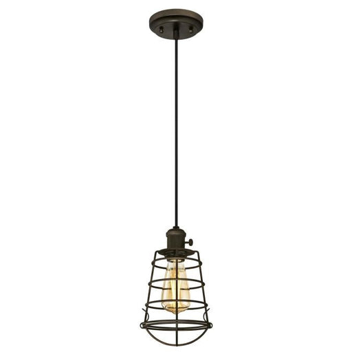 Myhouse Lighting Westinghouse Lighting - 6323600 - One Light Mini Pendant - Nolan - Oil Rubbed Bronze