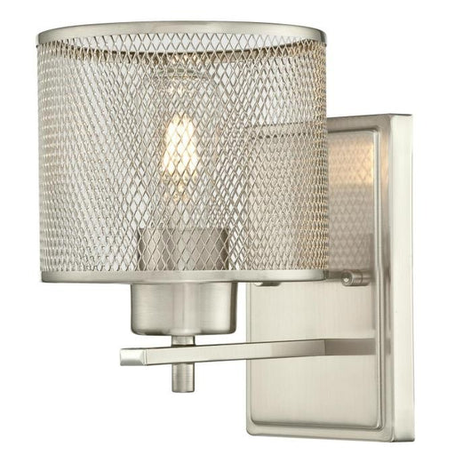 Myhouse Lighting Westinghouse Lighting - 6327800 - One Light Wall Fixture - Morrison - Brushed Nickel