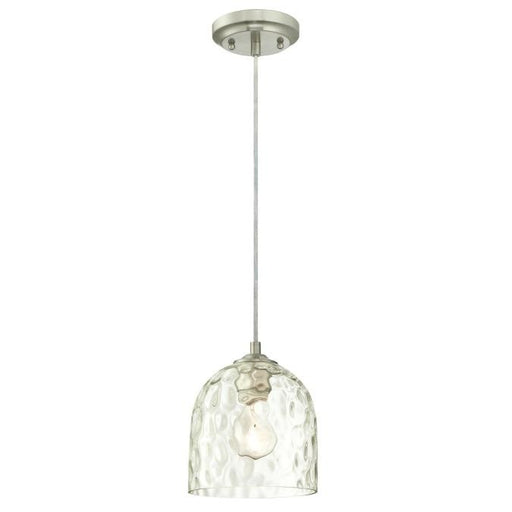 Myhouse Lighting Westinghouse Lighting - 6328800 - One Light Mini Pendant - Basset - Brushed Nickel