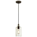 Myhouse Lighting Westinghouse Lighting - 6328900 - One Light Mini Pendant - Carmen - Oil Rubbed Bronze