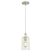 Myhouse Lighting Westinghouse Lighting - 6329000 - One Light Mini Pendant - Carmen - Brushed Nickel