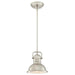 Myhouse Lighting Westinghouse Lighting - 6334600 - LED Mini Pendant - Boswell - Brushed Nickel