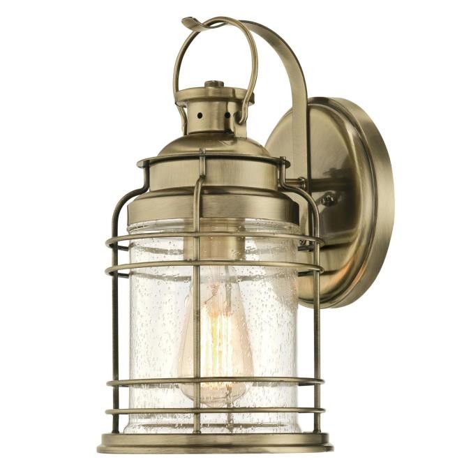 Myhouse Lighting Westinghouse Lighting - 6335200 - One Light Wall Fixture - Kellen - Antique Brass