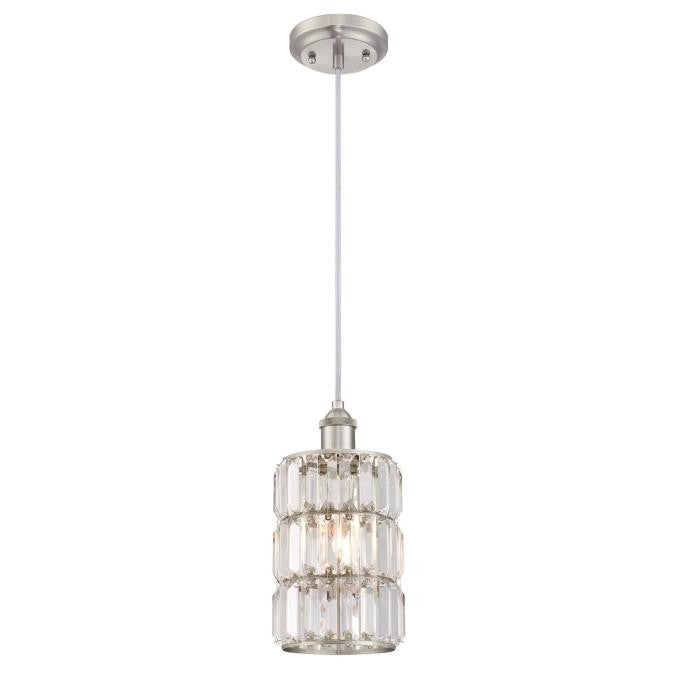 Myhouse Lighting Westinghouse Lighting - 6338900 - One Light Mini Pendant - Sophie - Brushed Nickel