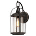 Myhouse Lighting Westinghouse Lighting - 6339300 - One Light Wall Fixture - Grandview - Oil Rubbed Bronze With Highlights