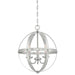 Myhouse Lighting Westinghouse Lighting - 6341900 - Three Light Pendant - Stella Mira - Brushed Nickel