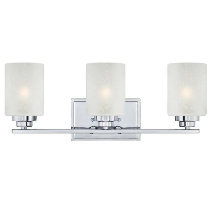 Myhouse Lighting Westinghouse Lighting - 63438B - Three Light Wall Sconce - Hansen - Chrome