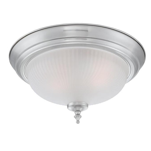 Myhouse Lighting Westinghouse Lighting - 6344400 - Two Light Flush Mount - Brushed Nickel