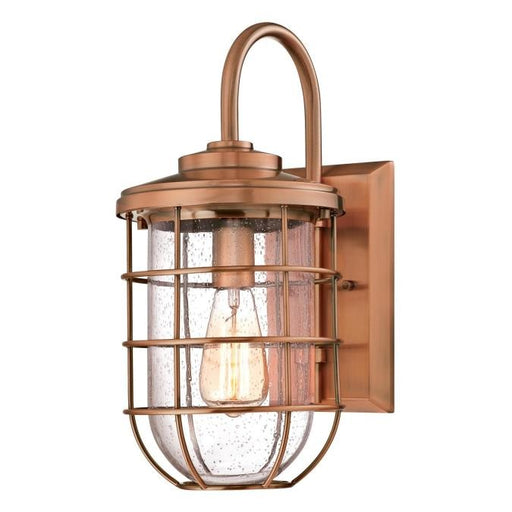 Myhouse Lighting Westinghouse Lighting - 6347900 - One Light Wall Fixture - Ferry - Washed Copper