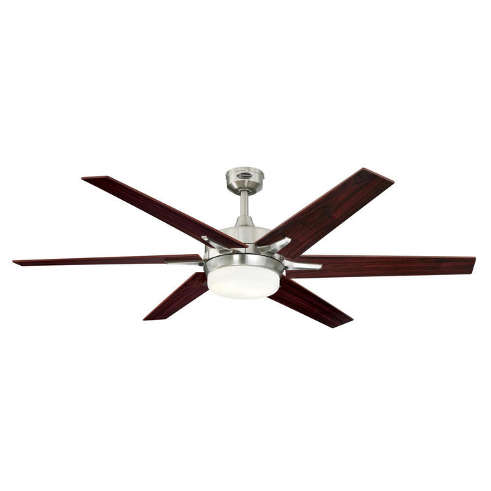 Myhouse Lighting Westinghouse Lighting - 7207700 - 60"Ceiling Fan - Cayuga - Brushed Nickel