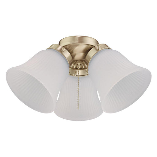 Myhouse Lighting Westinghouse Lighting - 7784500 - LED Ceiling Fan Light Kit - Polished Brass