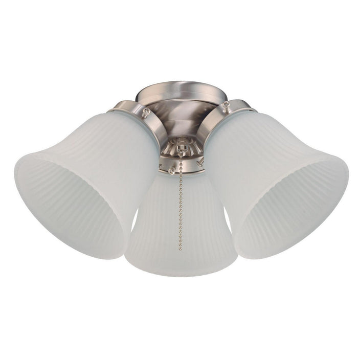 Myhouse Lighting Westinghouse Lighting - 7784900 - LED Ceiling Fan Light Kit - Brushed Nickel