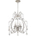 Myhouse Lighting Quoizel - BLC5005AWH - Five Light Chandelier - Blanca - Antique White