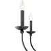 Myhouse Lighting Quoizel - CLL638OK - Six Light Island Chandelier - Calligraphy - Old Black Finish