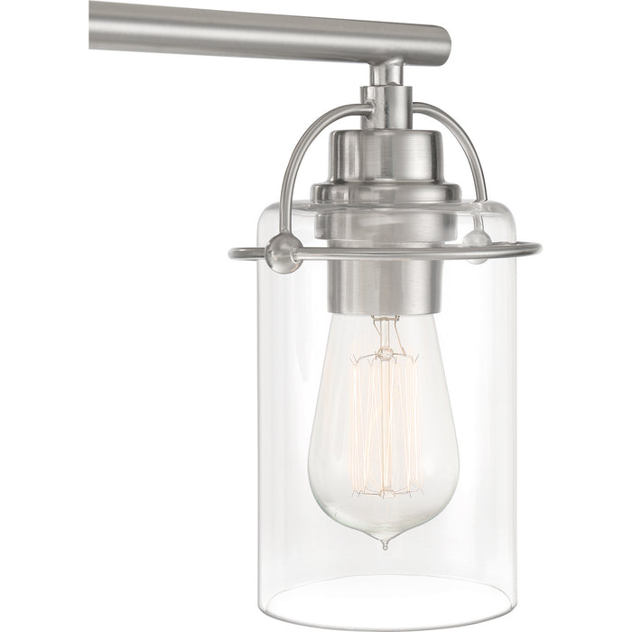 Myhouse Lighting Quoizel - EMR8603BN - Three Light Bath Fixture - Emerson - Brushed Nickel