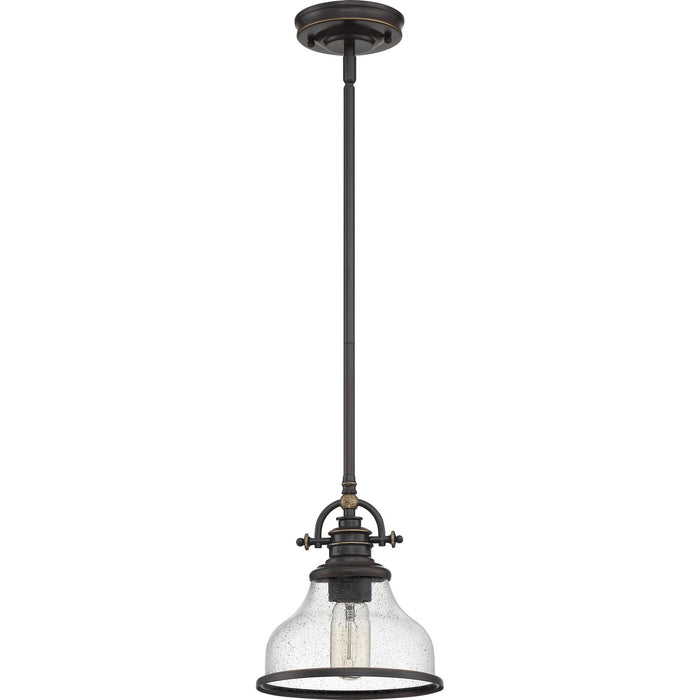 Myhouse Lighting Quoizel - GRTS1508PN - One Light Mini Pendant - Grant - Palladian Bronze