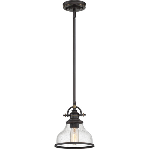 Myhouse Lighting Quoizel - GRTS1508PN - One Light Mini Pendant - Grant - Palladian Bronze