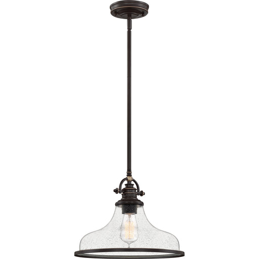 Myhouse Lighting Quoizel - GRTS2814PN - One Light Pendant - Grant - Palladian Bronze