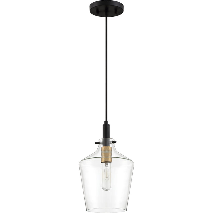 Myhouse Lighting Quoizel - JUN1508EK - One Light Mini Pendant - June - Earth Black