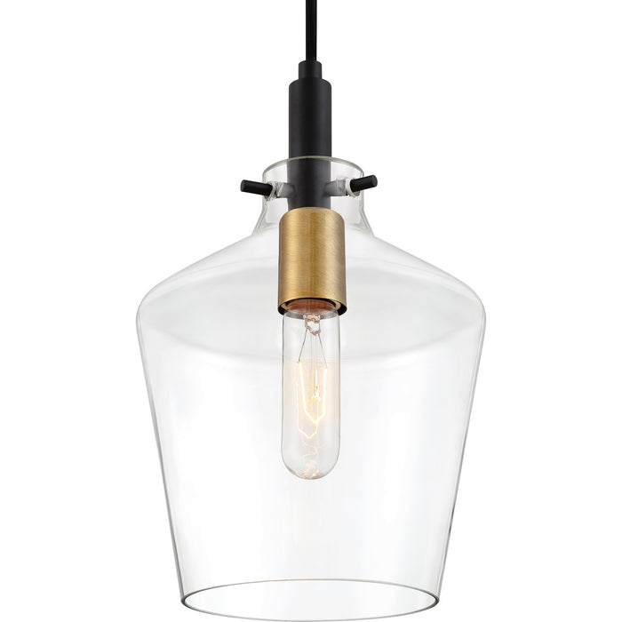 Myhouse Lighting Quoizel - JUN1508EK - One Light Mini Pendant - June - Earth Black