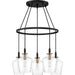 Myhouse Lighting Quoizel - JUN5005EK - Five Light Chandelier - June - Earth Black