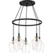 Myhouse Lighting Quoizel - JUN5005EK - Five Light Chandelier - June - Earth Black